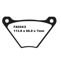 Placute de frana EBC FA024/2 Placute de frana EBC FA024/2