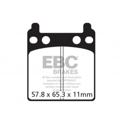 Placute de frana EBC FA032 Placute de frana EBC FA032