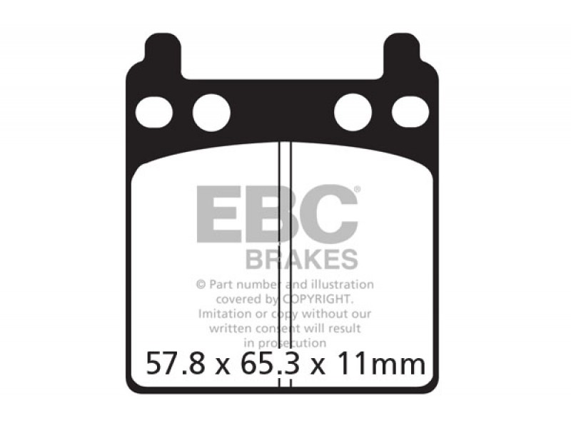 Placute de frana EBC FA032V