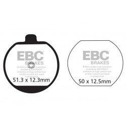 Placute de frana EBC FA033 Placute de frana EBC FA033