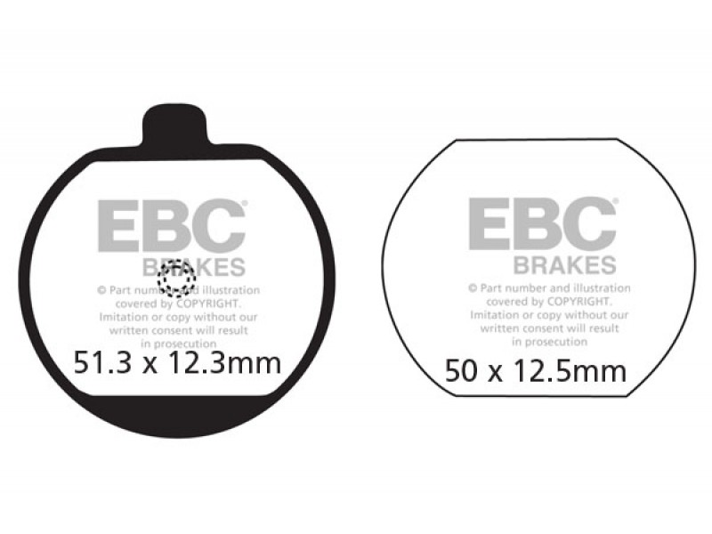 Placute de frana EBC FA033