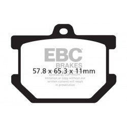 Placute de frana EBC FA034 Placute de frana EBC FA034