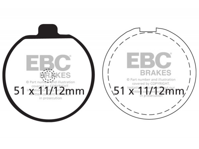 Placute de frana EBC FA035