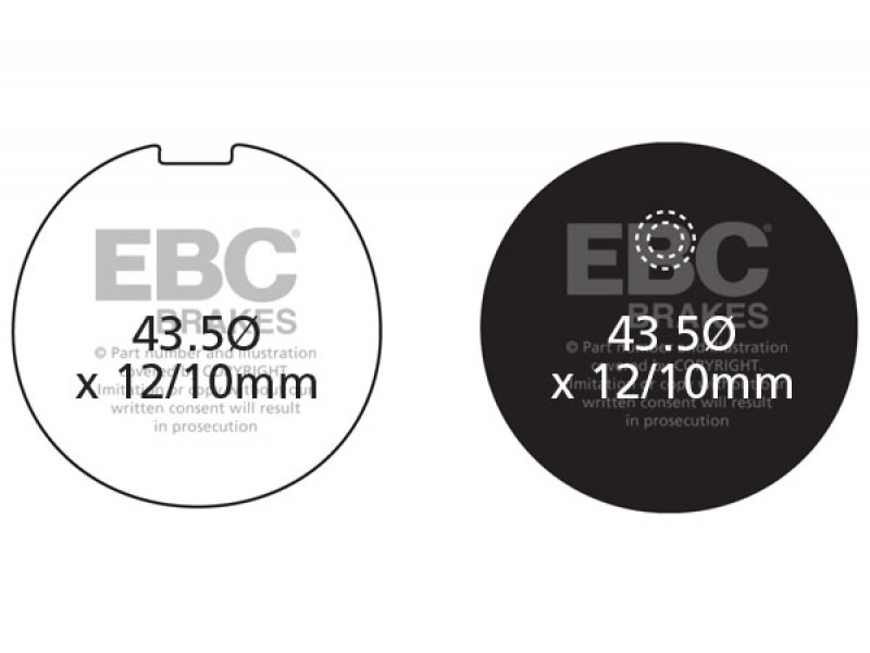Placute de frana EBC FA039