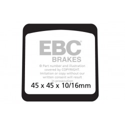 Placute de frana EBC FA042 Placute de frana EBC FA042