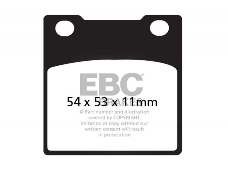 Placute de frana EBC FA045