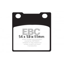Placute de frana EBC FA045V Placute de frana EBC FA045V