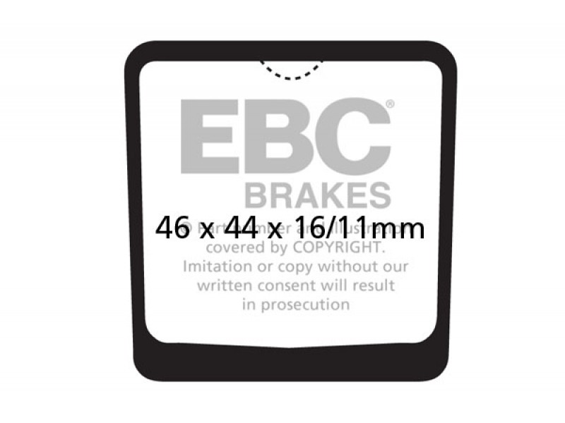 Placute de frana EBC FA048