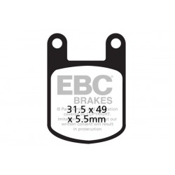 Placute de frana EBC FA050 Placute de frana EBC FA050
