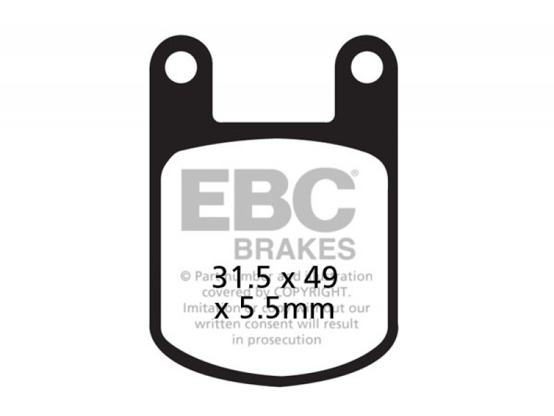 Placute de frana EBC FA050 Placute de frana EBC FA050
