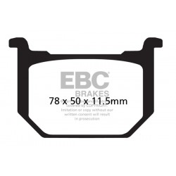 Placute de frana EBC FA051 Placute de frana EBC FA051