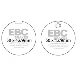 Placute de frana EBC FA055 Placute de frana EBC FA055