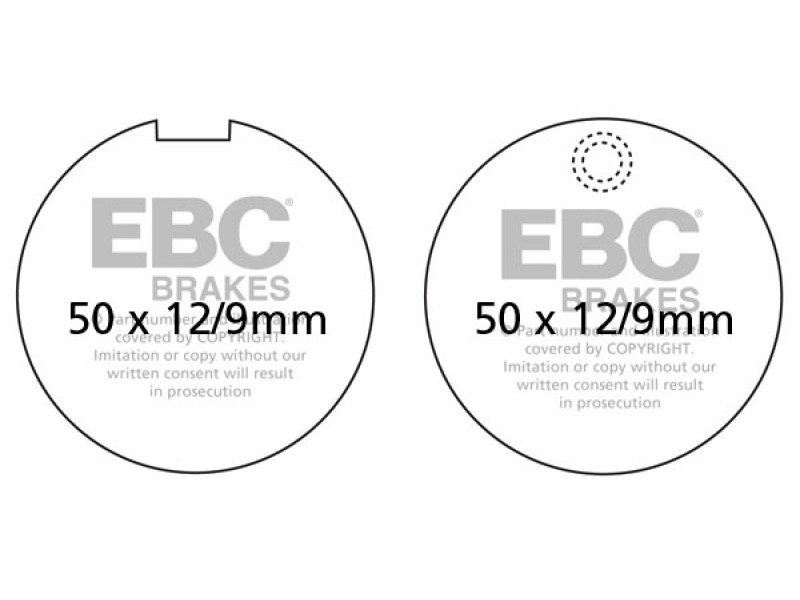 Placute de frana EBC FA055