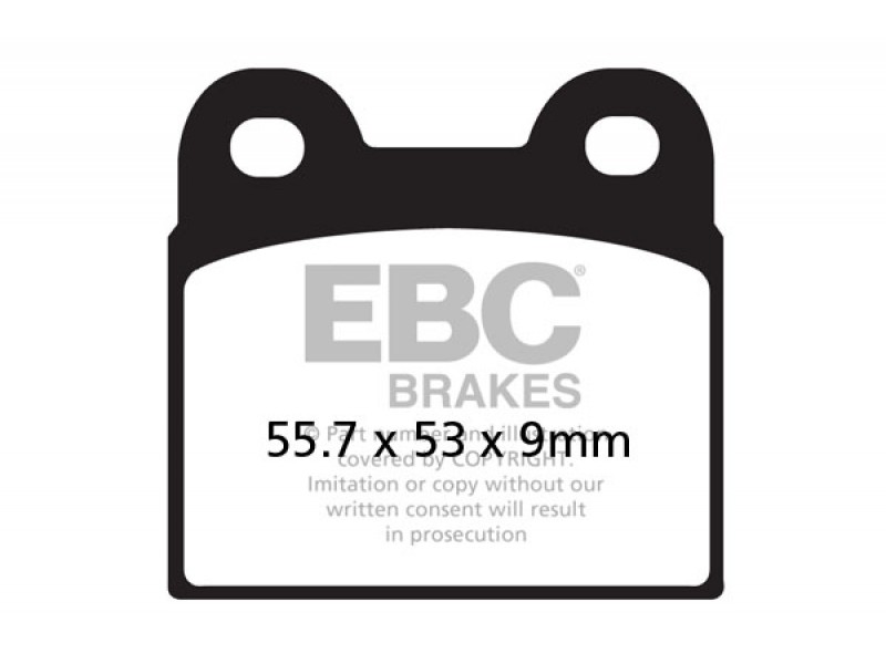 Placute de frana EBC FA057