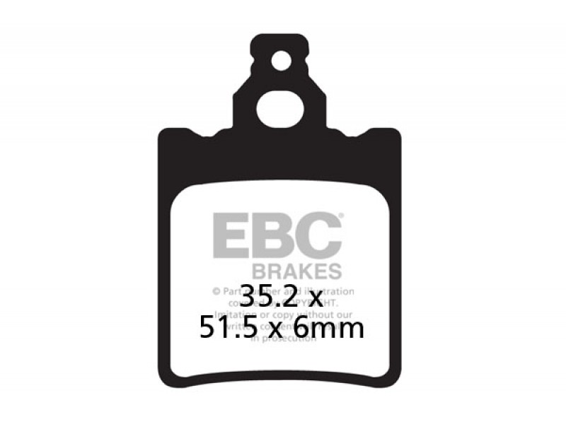 Placute de frana EBC FA060