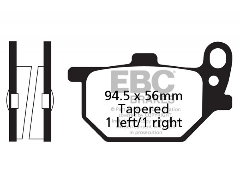 Placute de frana EBC FA061V