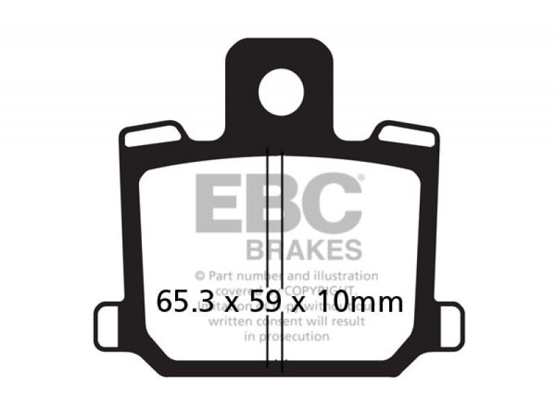 Placute de frana EBC FA064