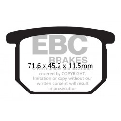 Placute de frana EBC FA065 Placute de frana EBC FA065