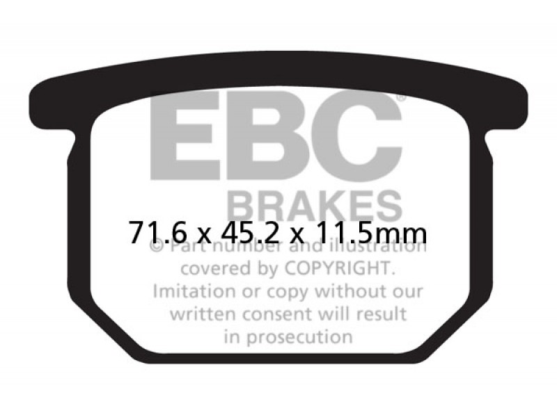 Placute de frana EBC FA065V