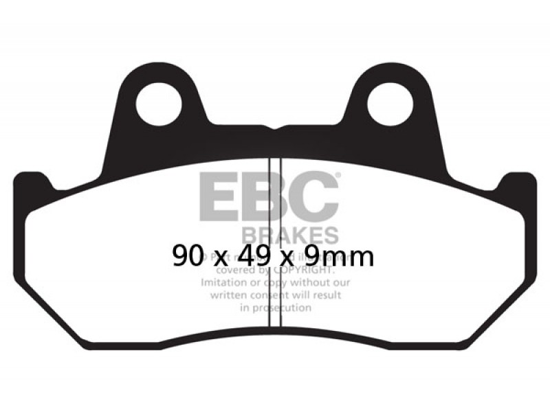 Placute de frana EBC FA069/2 Placute de frana EBC FA069/2