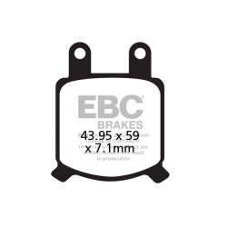 Placute de frana EBC FA076V Placute de frana EBC FA076V