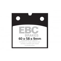 Placute de frana EBC FA077 Placute de frana EBC FA077