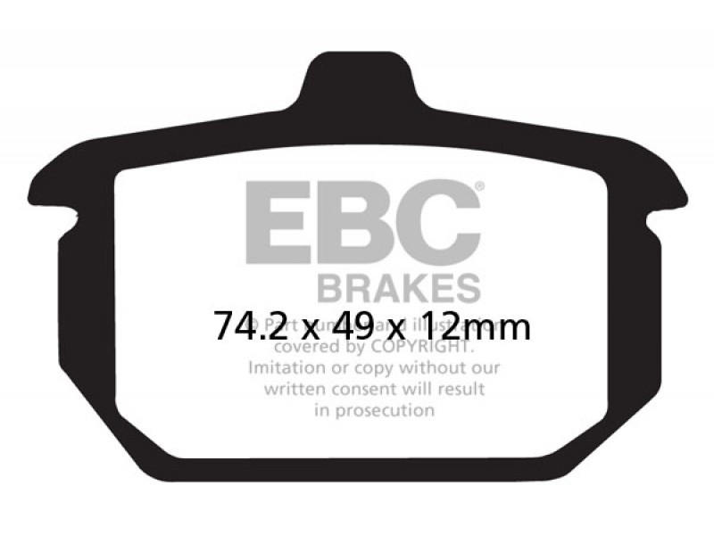 Placute de frana EBC FA078