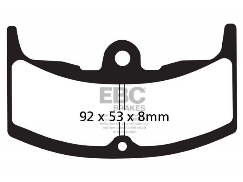 Placute de frana EBC FA080
