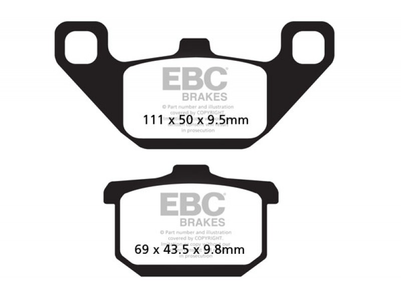 Placute de frana EBC FA085HH Placute de frana EBC FA085HH