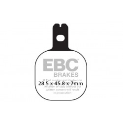 Placute de frana EBC GPFAX184HH Placute de frana EBC GPFAX184HH