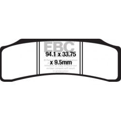 Placute de frana EBC GPFAX673HH Placute de frana EBC GPFAX673HH