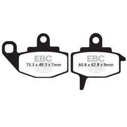 Placute de frana EBC FA130R Placute de frana EBC FA130R