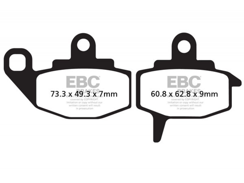 Placute de frana EBC FA130R