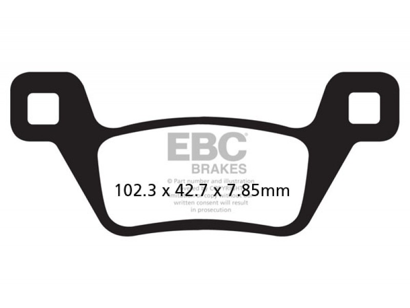 Placute de frana EBC FA600R
