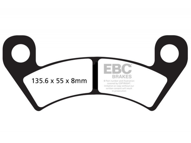 Placute de frana EBC FA610R