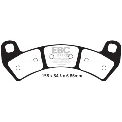 Placute de frana EBC FA680R Placute de frana EBC FA680R