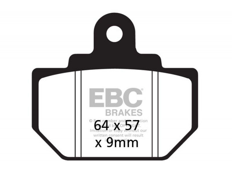 Placute de frana EBC FA111R