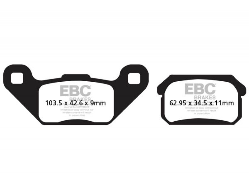 Placute de frana EBC FA431R