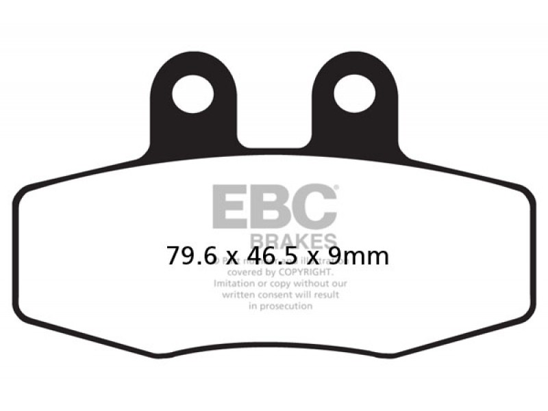 Placute de frana EBC FA132R Placute de frana EBC FA132R
