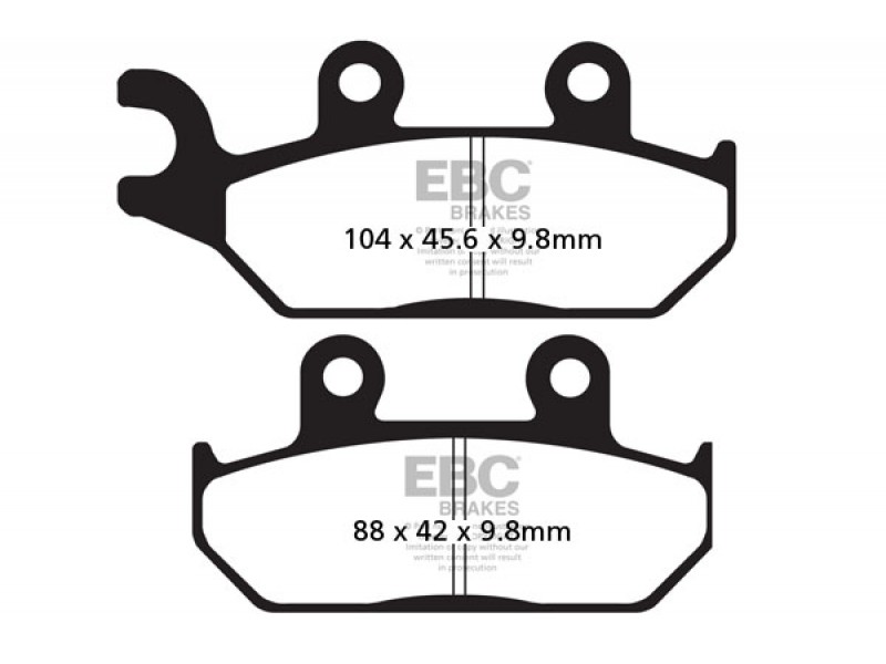 Placute de frana EBC FA172R