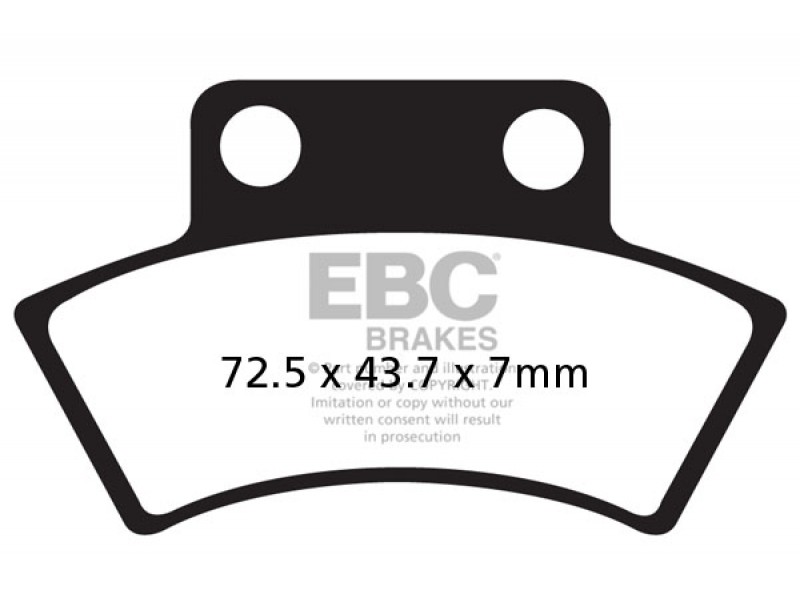 Placute de frana EBC FA232R