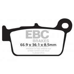 Placute de frana EBC FA367/2R Placute de frana EBC FA367/2R