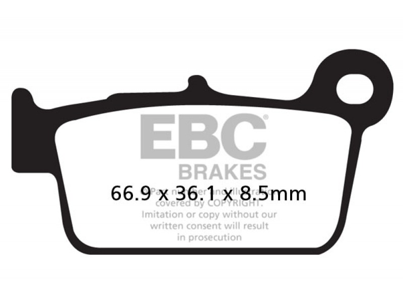 Placute de frana EBC FA367/2R Placute de frana EBC FA367/2R