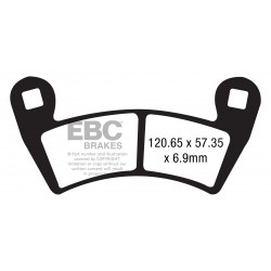 Placute de frana EBC FA452R Placute de frana EBC FA452R