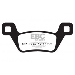 Placute de frana EBC FA600/2R Placute de frana EBC FA600/2R