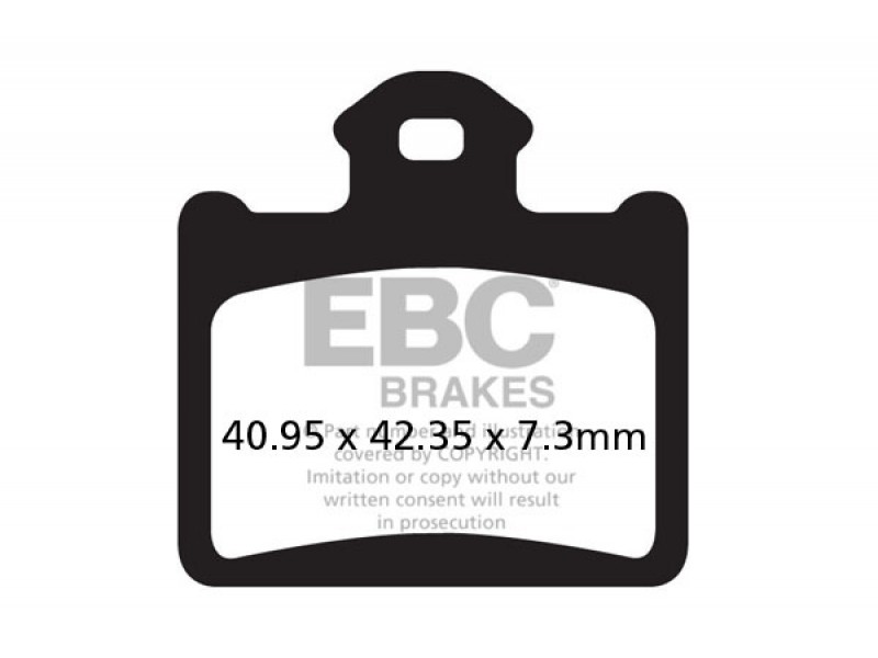 Placute de frana EBC FA602R Placute de frana EBC FA602R