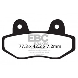 Placute de frana EBC FA622R Placute de frana EBC FA622R