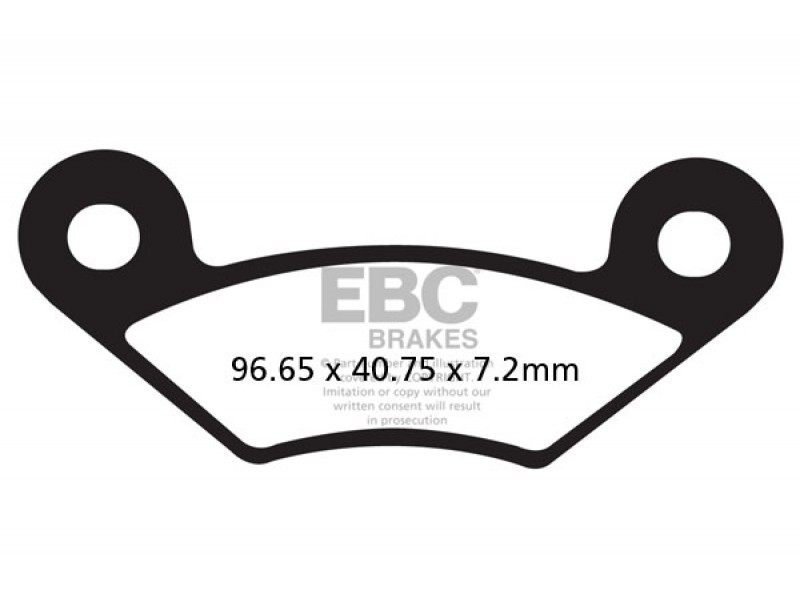 Placute de frana EBC FA483R