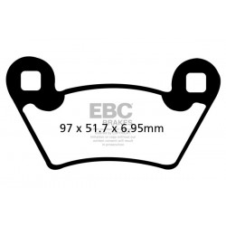 Placute de frana EBC FA354R Placute de frana EBC FA354R