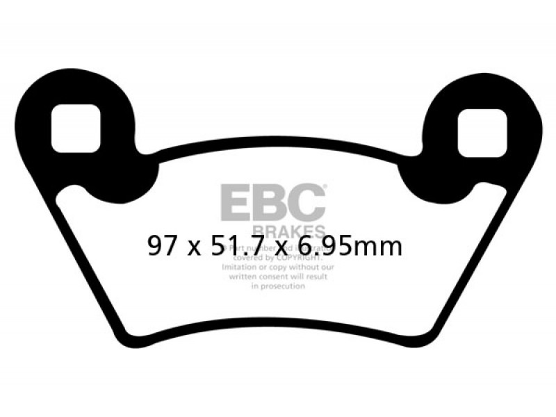 Placute de frana EBC FA354R